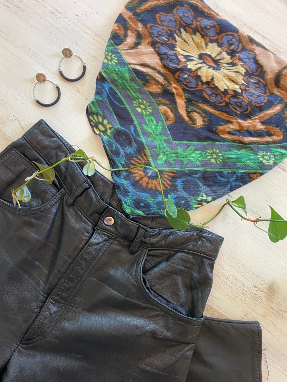 Genuine Leather Pants